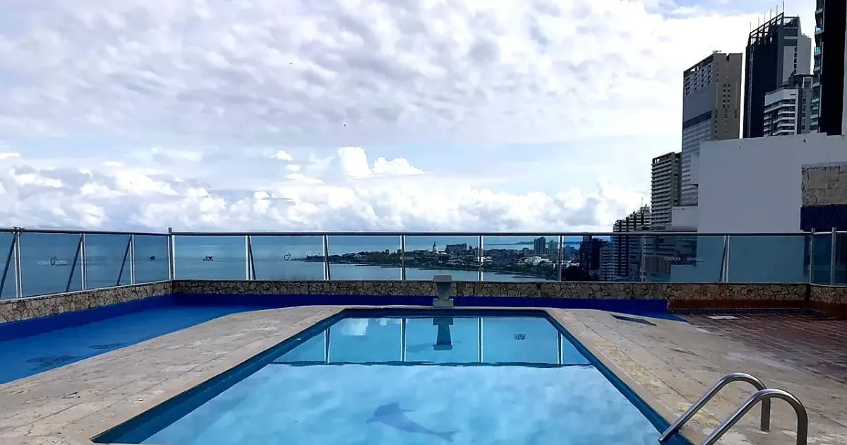 Vista piscina